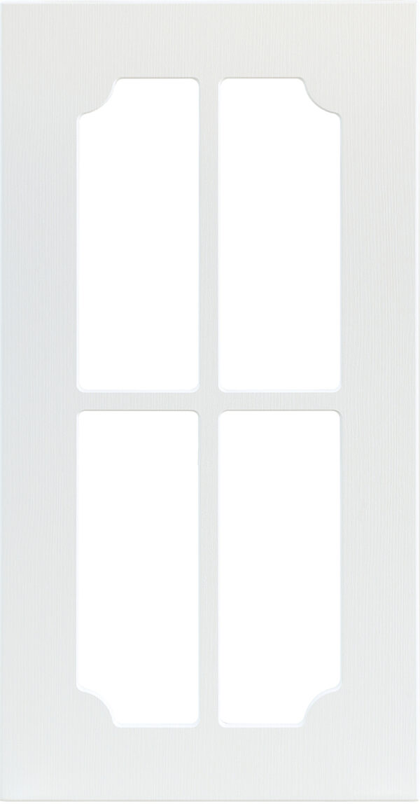 Camlı Kapak Modeli Beyaz Wood M721