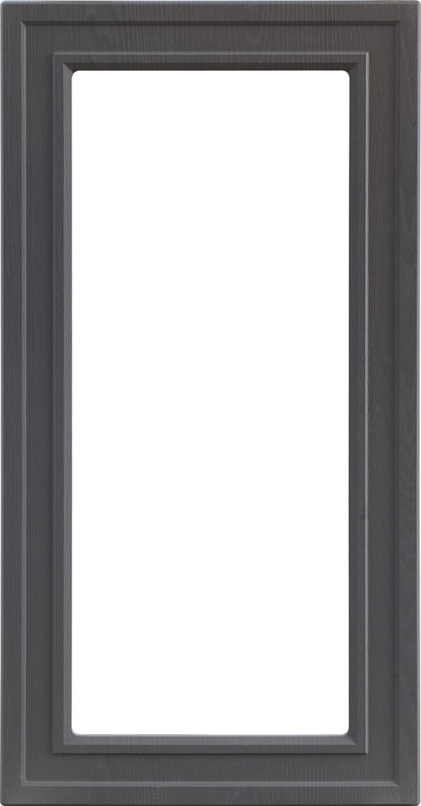 Camlı Kapak Modeli Ağaç Antrasit Özel Seri 2